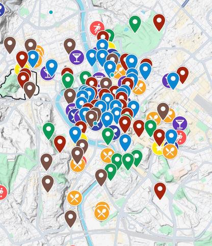 Brianne's Interactive Rome Map